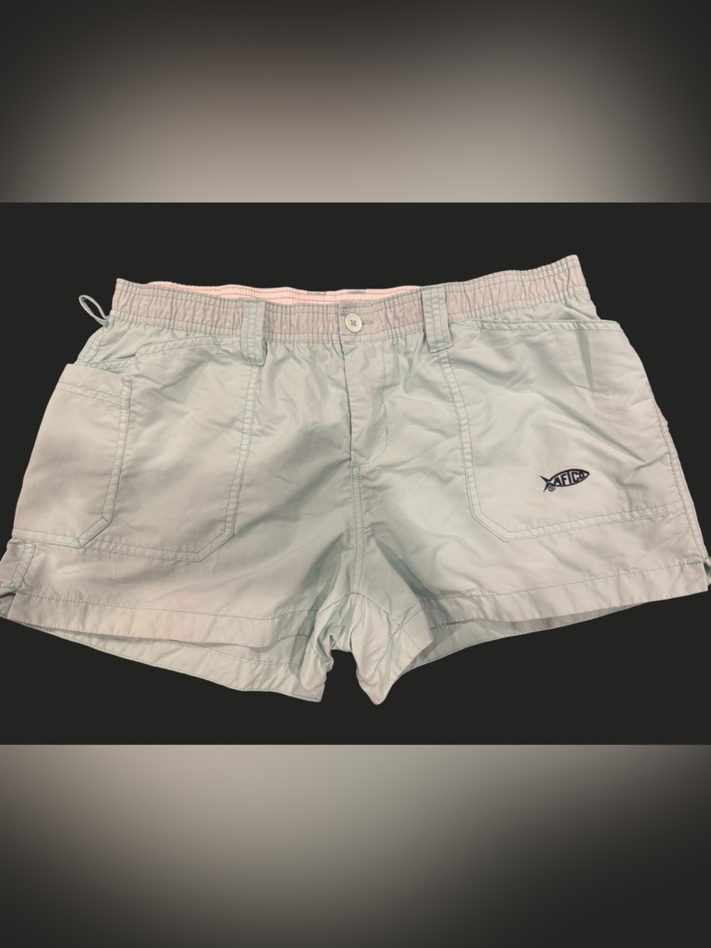 AFTCO Light Mint Women's Drawstring Shorts